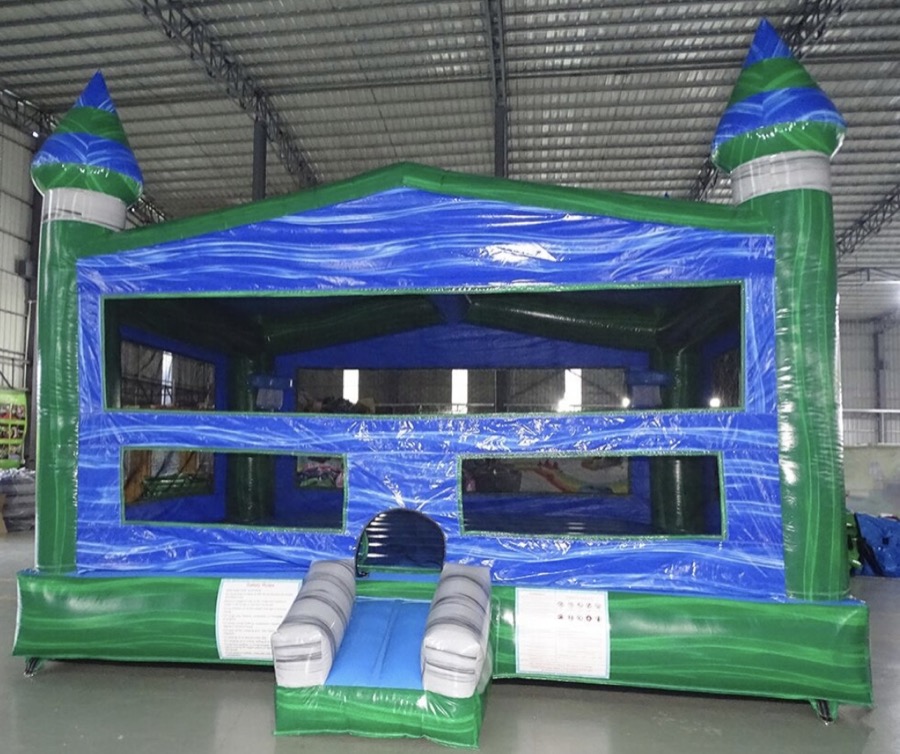 Green Gusher XL bounce house